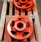 Изготовлены колеса натяжные для ТК-15,16